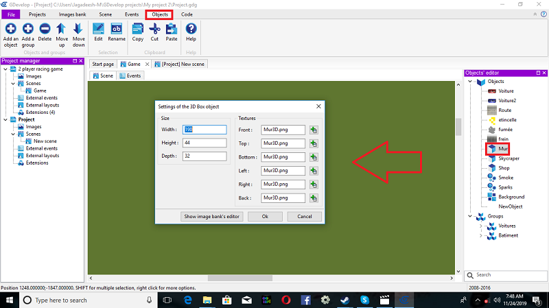 City Race 3D Game Build Using gdevelop